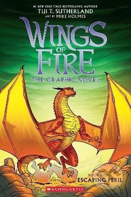 Kniha: Escaping Peril (Wings of Fire Graphic Novel # 8) (T. Tui Sutherland). Scholastic, 2025 Kniha: Escaping Peril (Wings of Fire Graphic Novel # 8) (T. Tui Sutherland). Scholastic, 2025