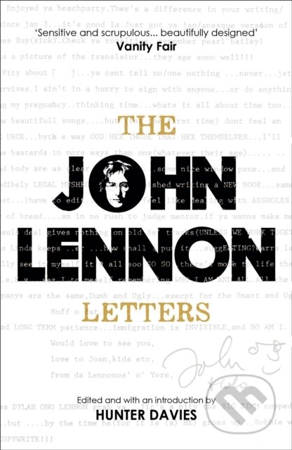 Kniha: The John Lennon Letters (Hunter Davies a John Lennon). Weidenfeld and Nicolson, 2016 Kniha: The John Lennon Letters (Hunter Davies a John Lennon). Weidenfeld and Nicolson, 2016