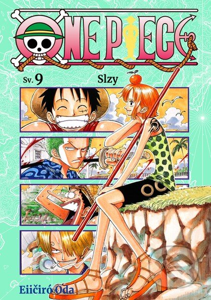 Kniha: One Piece 9 - Slzy (Eiichiro Oda). Crew, 2025 Kniha: One Piece 9 - Slzy (Eiichiro Oda). Crew, 2025