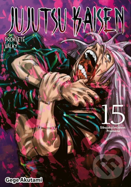 Kniha: Jujutsu Kaisen - Prokleté války 15 (Gege Akutami). Crew, 2025 Kniha: Jujutsu Kaisen - Prokleté války 15 (Gege Akutami). Crew, 2025