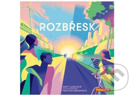 Společenská hra: Rozbřesk (Matt Leacock a Matteo Menapace). Mindok, 2025 Společenská hra: Rozbřesk (Matt Leacock a Matteo Menapace). Mindok, 2025