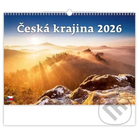 Nástěnný kalendář Česká krajina 2026 (Helma). Helma, 2025 Nástěnný kalendář Česká krajina 2026 (Helma). Helma, 2025