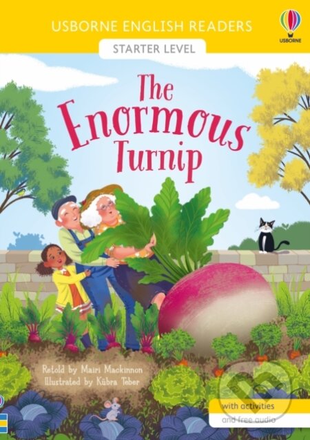 Kniha: The Enormous Turnip (Mairi Mackinnon). Usborne, 2021 Kniha: The Enormous Turnip (Mairi Mackinnon). Usborne, 2021