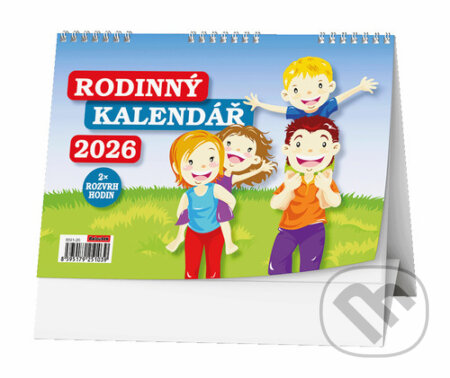 Stolní Rodinný kalendář 2026 (Baloušek). Baloušek, 2025 Stolní Rodinný kalendář 2026 (Baloušek). Baloušek, 2025