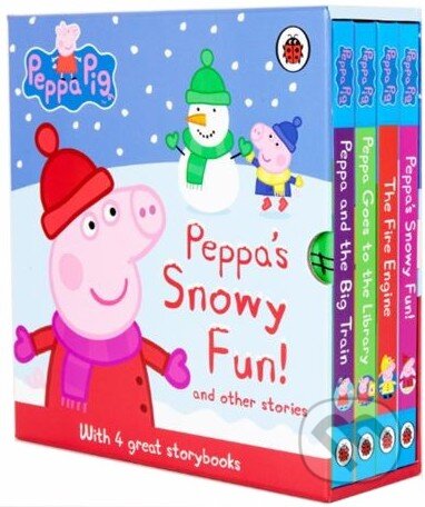 Kniha: Peppa Pig: Snowy Fun and Other Stories (Ladybird Books). Ladybird Books, 2017 Kniha: Peppa Pig: Snowy Fun and Other Stories (Ladybird Books). Ladybird Books, 2017