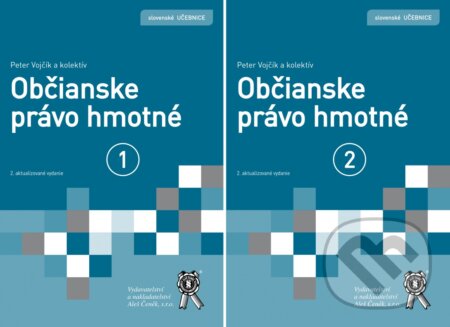 Kniha: Občianske právo hmotné (1.+ 2. diel) (Peter Vojčík a kolektiv). Aleš Čeněk, 2018 Kniha: Občianske právo hmotné (1.+ 2. diel) (Peter Vojčík a kolektiv). Aleš Čeněk, 2018