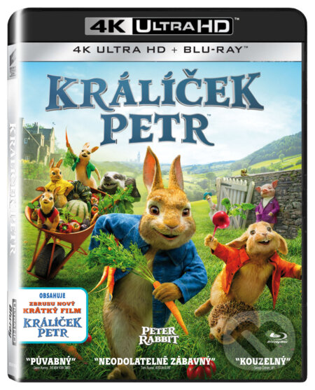 Film: Králíček Petr Ultra HD Blu-ray (Bonton Film) (UltraHDBlu-ray). Bonton Film, 2018 Film: Králíček Petr Ultra HD Blu-ray (Bonton Film) (UltraHDBlu-ray). Bonton Film, 2018