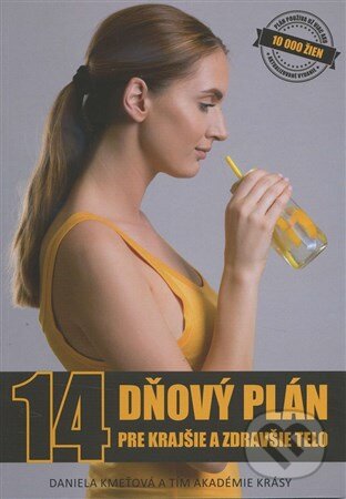 Kniha: 14 dňový plán pre krajšie a zdravšie telo (Daniela Kmeťová). Naturo, 2018 Kniha: 14 dňový plán pre krajšie a zdravšie telo (Daniela Kmeťová). Naturo, 2018