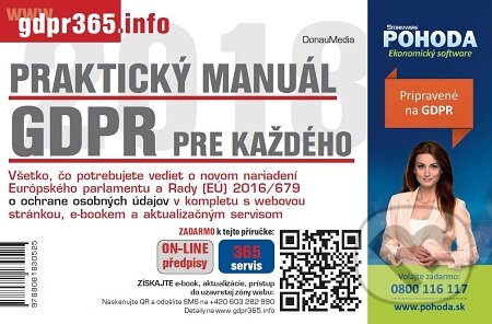 E-kniha: Praktický manuál GDPR pre každého (Autorský kolektív). DonauMedia, 2018 E-kniha: Praktický manuál GDPR pre každého (Autorský kolektív). DonauMedia, 2018