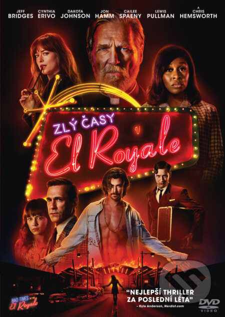 Film: Zlý časy v El Royale (Drew Goddard) (DVD). Bonton Film, 2019 Film: Zlý časy v El Royale (Drew Goddard) (DVD). Bonton Film, 2019