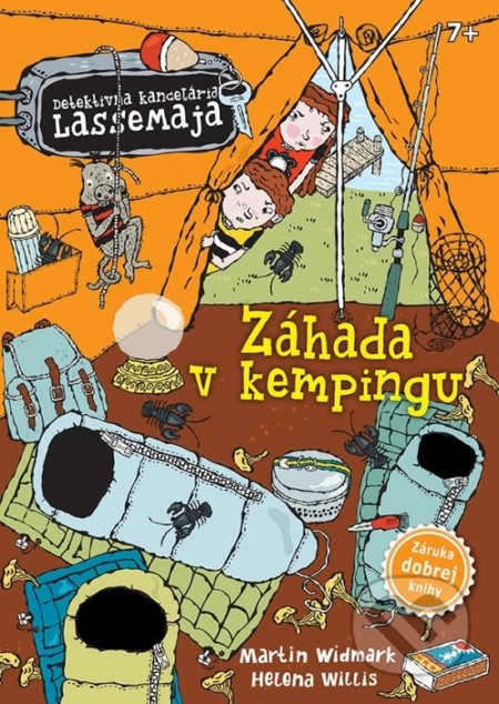 Kniha: Záhada v kempingu (Helena Willis a Martin Widmark). Verbarium, 2018 Kniha: Záhada v kempingu (Helena Willis a Martin Widmark). Verbarium, 2018