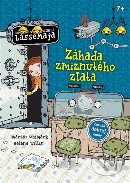 Kniha: Záhada zmiznutého zlata (Helena Willis a Martin Widmark). Verbarium, 2018 Kniha: Záhada zmiznutého zlata (Helena Willis a Martin Widmark). Verbarium, 2018