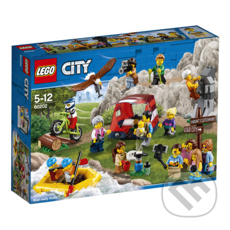 Spoločenská hra: LEGO City 60202 Balíček postavičiek – dobrodružstvá v prírode (LEGO). LEGO, 2018 Spoločenská hra: LEGO City 60202 Balíček postavičiek – dobrodružstvá v prírode (LEGO). LEGO, 2018