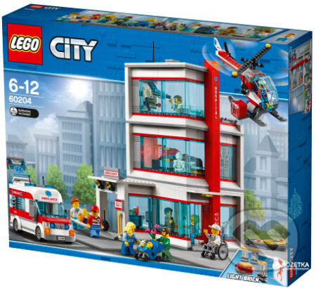 Spoločenská hra: LEGO City 60204 Nemocnica LEGO City (LEGO). LEGO, 2018 Spoločenská hra: LEGO City 60204 Nemocnica LEGO City (LEGO). LEGO, 2018