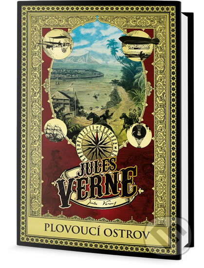 Kniha: Plovoucí ostrov (Jules Verne). Edice knihy Omega, 2018 Kniha: Plovoucí ostrov (Jules Verne). Edice knihy Omega, 2018