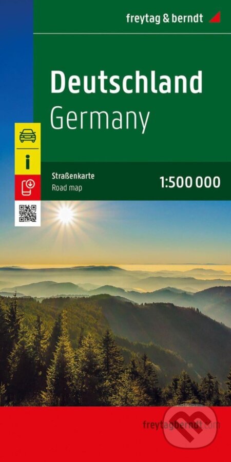 Kniha: Německo 1:500 000 / automapa (freytag&berndt). freytag&berndt, 2025 Kniha: Německo 1:500 000 / automapa (freytag&berndt). freytag&berndt, 2025