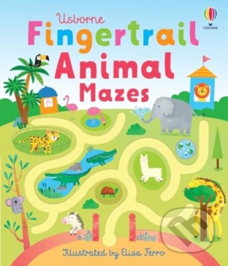 Kniha: Fingertrail Animal Mazes (Felicity Brooks). Usborne, 2025 Kniha: Fingertrail Animal Mazes (Felicity Brooks). Usborne, 2025
