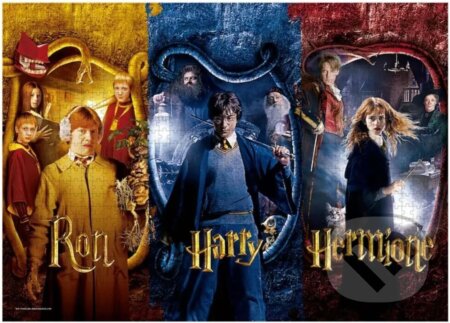 Puzzle: Harry Potter: Harry & Ron & Hermione - Mladí čarodejnící (Harry Potter). Harry Potter, 2025 Puzzle: Harry Potter: Harry & Ron & Hermione - Mladí čarodejnící (Harry Potter). Harry Potter, 2025
