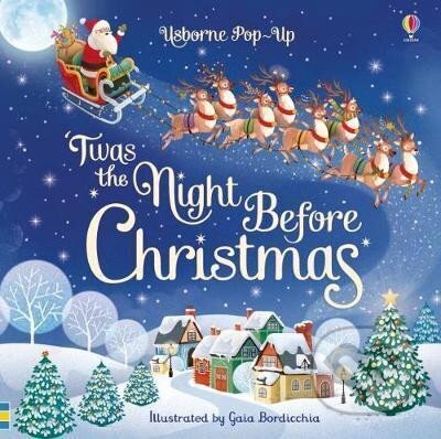 Kniha: Pop-Up ´Twas The Night Before Christmas (Susanna Davidsonová). Usborne, 2018 Kniha: Pop-Up ´Twas The Night Before Christmas (Susanna Davidsonová). Usborne, 2018