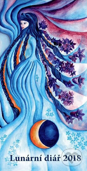 Kniha: Lunární diář 2018 - modrý (Květoslava Kolouchová). , 2017 Kniha: Lunární diář 2018 - modrý (Květoslava Kolouchová). , 2017