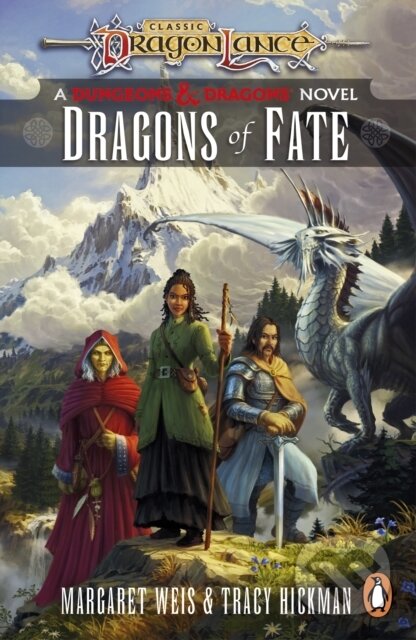 Kniha: Dragonlance: Dragons of Fate (Margaret Weis a Tracy Hickman). Cornerstone, 2024 Kniha: Dragonlance: Dragons of Fate (Margaret Weis a Tracy Hickman). Cornerstone, 2024