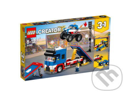 LEGO Creator 31085 Mobilná kaskadérska šou, LEGO, 2018