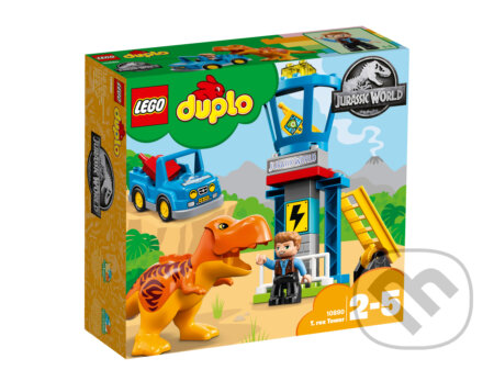 Spoločenská hra: LEGO DUPLO Jurassic World 10880 T-Rex a veža (LEGO). LEGO, 2018 Spoločenská hra: LEGO DUPLO Jurassic World 10880 T-Rex a veža (LEGO). LEGO, 2018