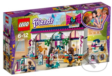 LEGO Friends 41344 Andrein obchod s doplnkami, LEGO, 2018