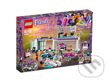 Spoločenská hra: LEGO Friends 41351 Tuningová dielňa (LEGO). LEGO, 2018 Spoločenská hra: LEGO Friends 41351 Tuningová dielňa (LEGO). LEGO, 2018