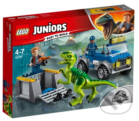 Spoločenská hra: LEGO Juniors 10757 Raptor a záchranárske vozidlo (LEGO). LEGO, 2018 Spoločenská hra: LEGO Juniors 10757 Raptor a záchranárske vozidlo (LEGO). LEGO, 2018