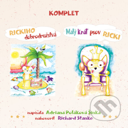 Audiokniha: Ricki (komplet) (Adriana Poláková Šinka). Label One, 2018 Audiokniha: Ricki (komplet) (Adriana Poláková Šinka). Label One, 2018