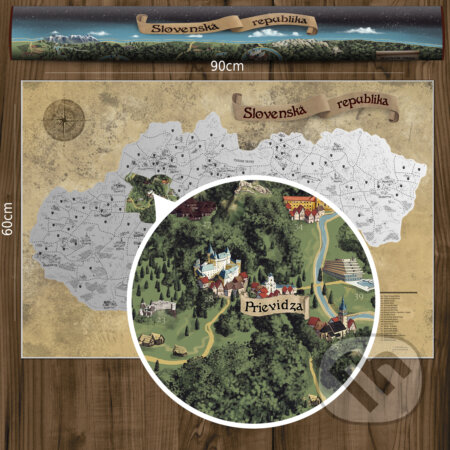 Stieracia mapa Slovenska (Giftio). Giftio, 2018 Stieracia mapa Slovenska (Giftio). Giftio, 2018