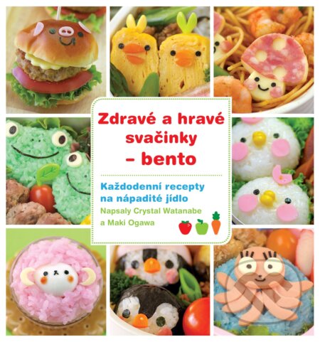 Kniha: Zdravé a hravé svačinky - bento (Crystal Watanabe a Maki Ogawa). Egmont ČR, 2018 Kniha: Zdravé a hravé svačinky - bento (Crystal Watanabe a Maki Ogawa). Egmont ČR, 2018