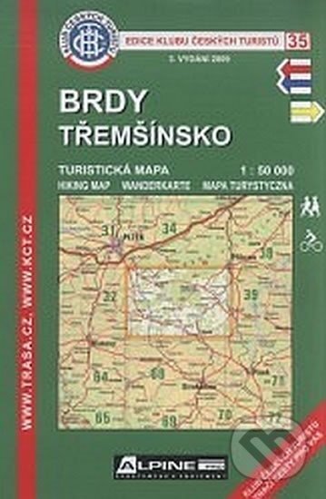 Kniha: KČT 35 Brdy, Třemšínsko 1:50.000 / turistická mapa (Irena Fuchsová). Klub českých turistů, 2011 Kniha: KČT 35 Brdy, Třemšínsko 1:50.000 / turistická mapa (Irena Fuchsová). Klub českých turistů, 2011