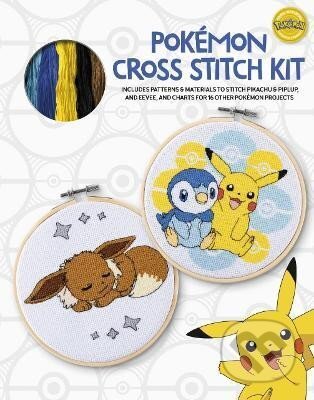 Kniha: PokeMon Cross Stitch Kit (Maria Diaz). David and Charles, 2024 Kniha: PokeMon Cross Stitch Kit (Maria Diaz). David and Charles, 2024