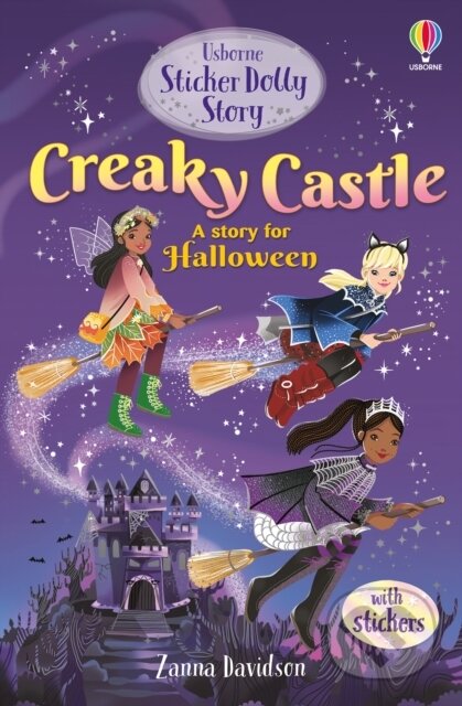 Kniha: Sticker Dolly Stories: Creaky Castle: A Halloween Special (Zanna Davidson). Usborne, 2023 Kniha: Sticker Dolly Stories: Creaky Castle: A Halloween Special (Zanna Davidson). Usborne, 2023