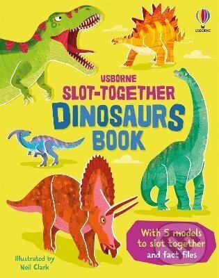 Kniha: Slot-together Dinosaurs Book (Abigail Wheatley). Usborne, 2024 Kniha: Slot-together Dinosaurs Book (Abigail Wheatley). Usborne, 2024