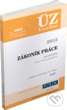 Kniha: ÚZ 1065 Zákoník práce, rejstřík, 2015 (Sagit). Sagit Kniha: ÚZ 1065 Zákoník práce, rejstřík, 2015 (Sagit). Sagit