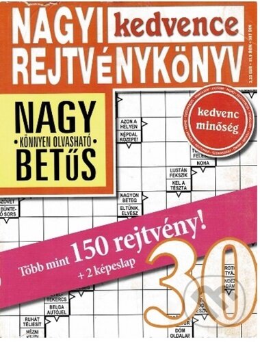 Kniha: Nagyi kedvence rejtvénykönyv 30 (Foni book). Foni book, 2020 Kniha: Nagyi kedvence rejtvénykönyv 30 (Foni book). Foni book, 2020