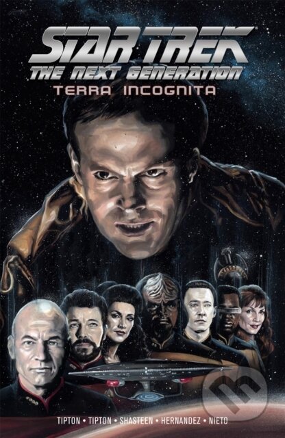 Kniha: Star Trek: The Next Generation: Terra Incognita (David Tipton a Scott Tipton). Idea & Design Works, 2019 Kniha: Star Trek: The Next Generation: Terra Incognita (David Tipton a Scott Tipton). Idea & Design Works, 2019