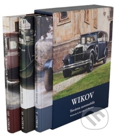 Kniha: Wikov - továrna automobilů (3 díly) (Michaela Nováková Kvapilová). ANAG, 2017 Kniha: Wikov - továrna automobilů (3 díly) (Michaela Nováková Kvapilová). ANAG, 2017
