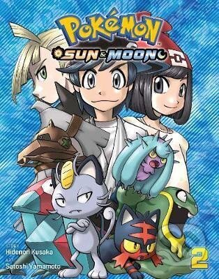 Kniha: Pokemon: Sun & Moon 2 (Hidenori Kusaka). Viz Media, 2018 Kniha: Pokemon: Sun & Moon 2 (Hidenori Kusaka). Viz Media, 2018