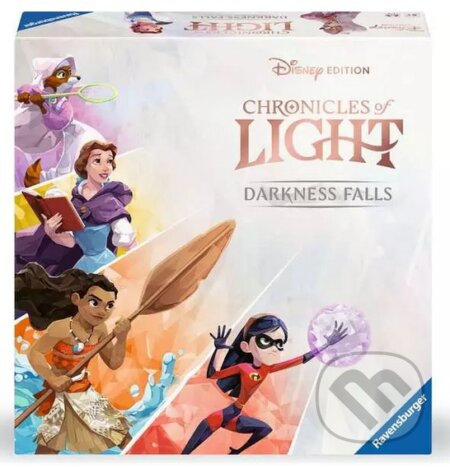 Spoločenská hra: Disney Kronika světla: Temnota na ústupu (Ravensburger). Ravensburger, 2025 Spoločenská hra: Disney Kronika světla: Temnota na ústupu (Ravensburger). Ravensburger, 2025