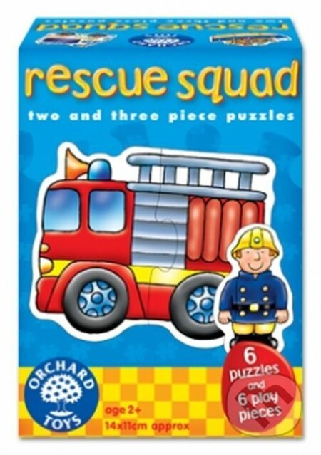 Puzzle: Rescue Squad (Záchranári) (Orchard Toys). Orchard Toys, 2025 Puzzle: Rescue Squad (Záchranári) (Orchard Toys). Orchard Toys, 2025