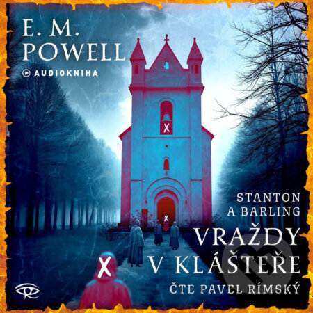 Audiokniha: Vraždy v klášteře (E. M. Powell). Kanopa, 2025 Audiokniha: Vraždy v klášteře (E. M. Powell). Kanopa, 2025