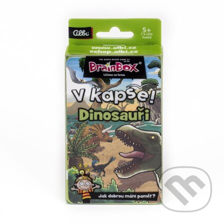 Společenská hra: V kapse! Dinosauři (Albi). Albi, 2018 Společenská hra: V kapse! Dinosauři (Albi). Albi, 2018