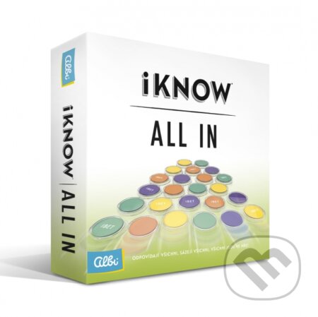 Společenská hra: iKNOW ALL IN (Albi). Albi, 2018 Společenská hra: iKNOW ALL IN (Albi). Albi, 2018