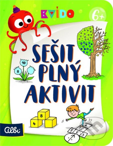 Společenská hra: Kvído Sešit plný aktivit 6+ (Albi). Albi, 2018 Společenská hra: Kvído Sešit plný aktivit 6+ (Albi). Albi, 2018