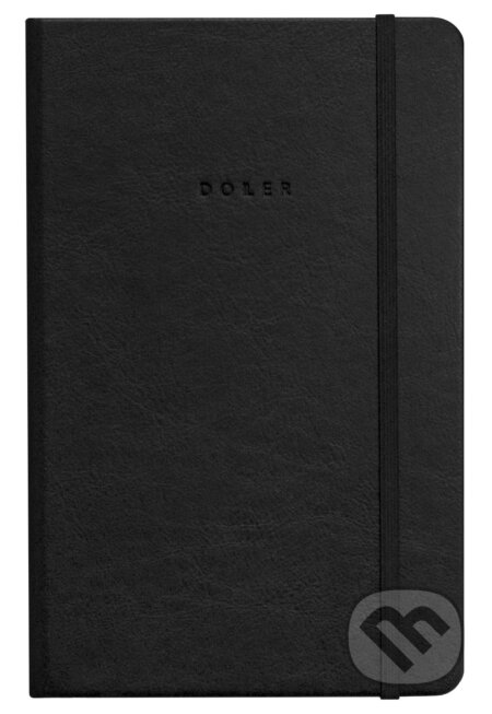 DOLLER Diář 12 klasik nedatovaný / černý SVK (Jan Emler) DOLLER Diář 12 klasik nedatovaný / černý SVK (Jan Emler)