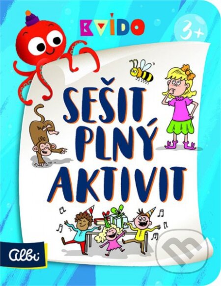 Společenská hra: Kvído Sešit plný aktivit 3+ (Albi). Albi, 2018 Společenská hra: Kvído Sešit plný aktivit 3+ (Albi). Albi, 2018